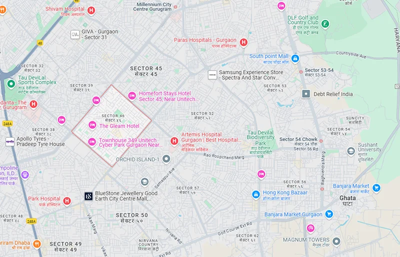 Birla Navya Location Map